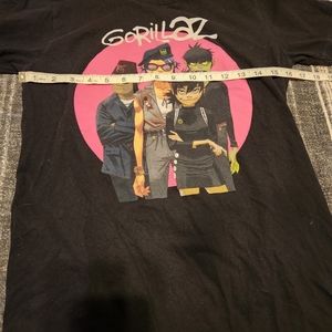 GORILLAZ alternative band concert tshirt sz small